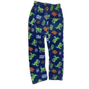 Boys "Dino Attack" Fleece Pajama Pants  - Size 14/16